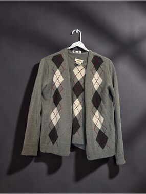 Talbots Shirt & Sweater Set | Classic Layered Twin Set | Timeless Preppy Style